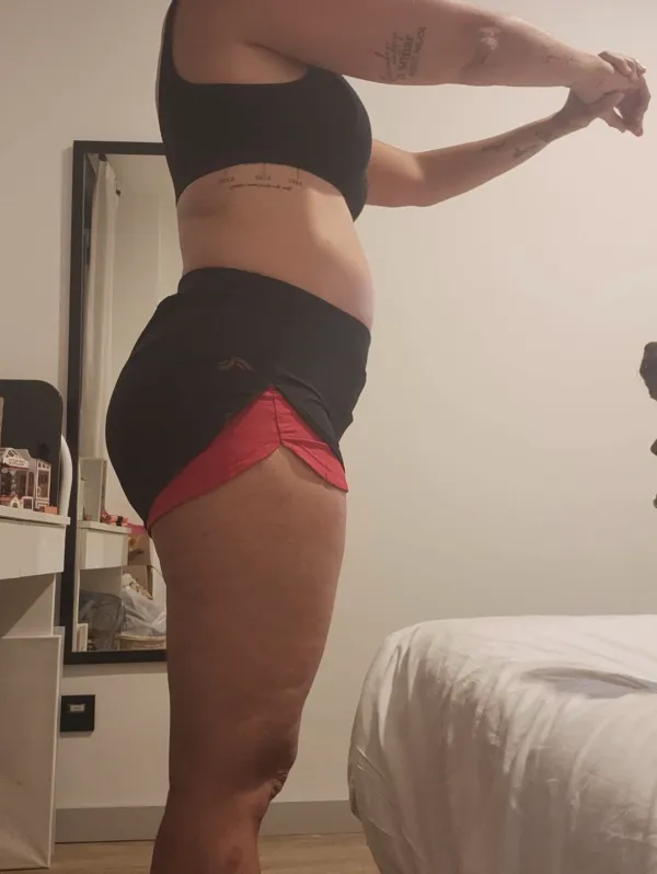 Vanesa, antes del proceso